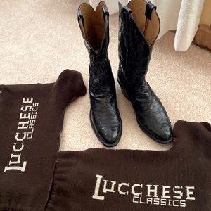 Lucchese Classic Men’s Boots - 9.5 Black